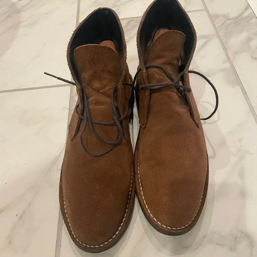 Thursday Boot Company Chestnut Suede Chukka Boots